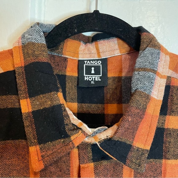 SOLD ON FACEBOOK Tango Hotel Flannel Button Down Shirt - Picture 3 of 7
